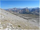 Rifugio Pederü - Sasso delle Dieci / Zehnerspitze